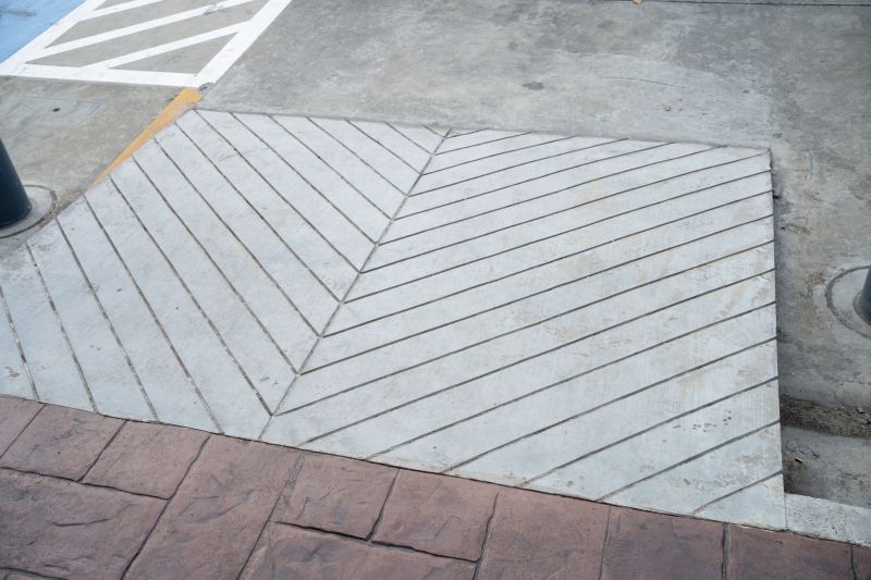 Textured Concrete Driveway