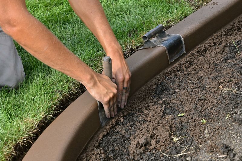 Concrete Flower Bed Edging